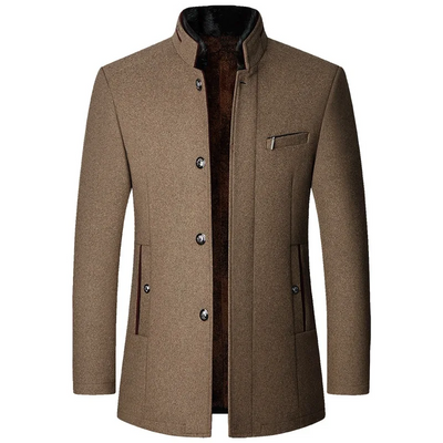 Blaise | Men's Plush Lined Overcoat