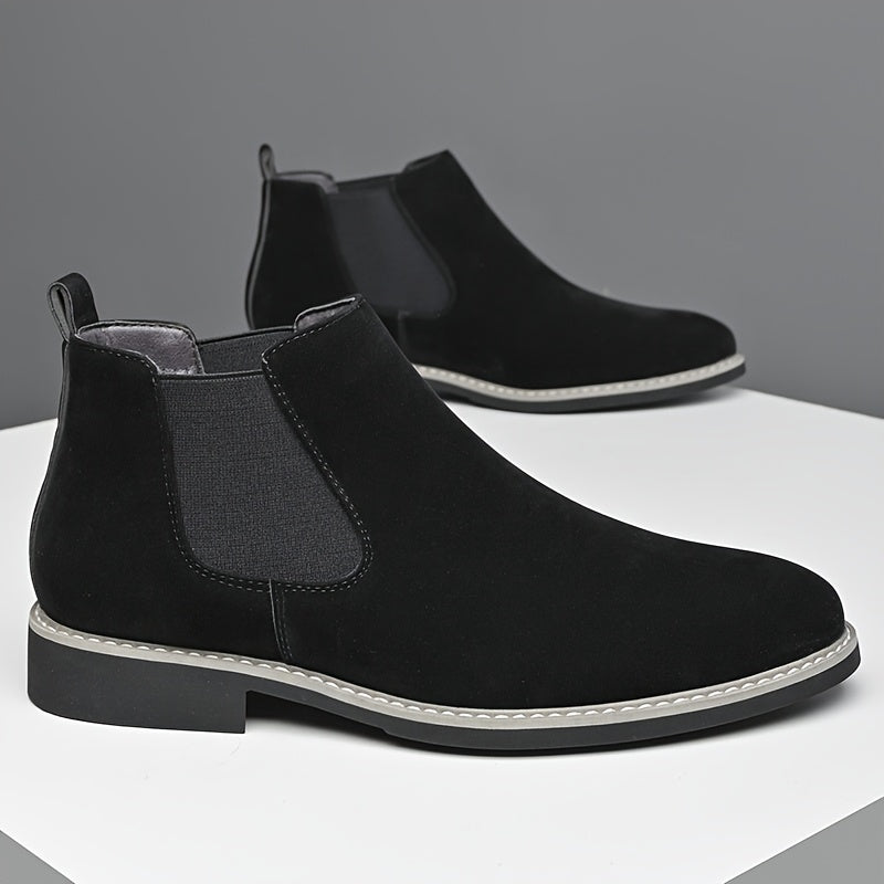 Magnus - Men's Sleek Leather Chelsea Boots