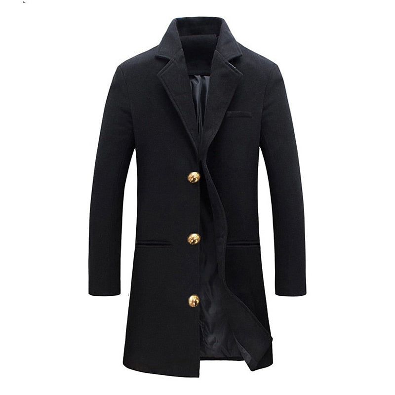 August - Men's Timeless Classic Trench Coat