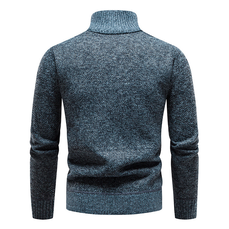 Mathias - Men's Modern Premium Zip Sweater
