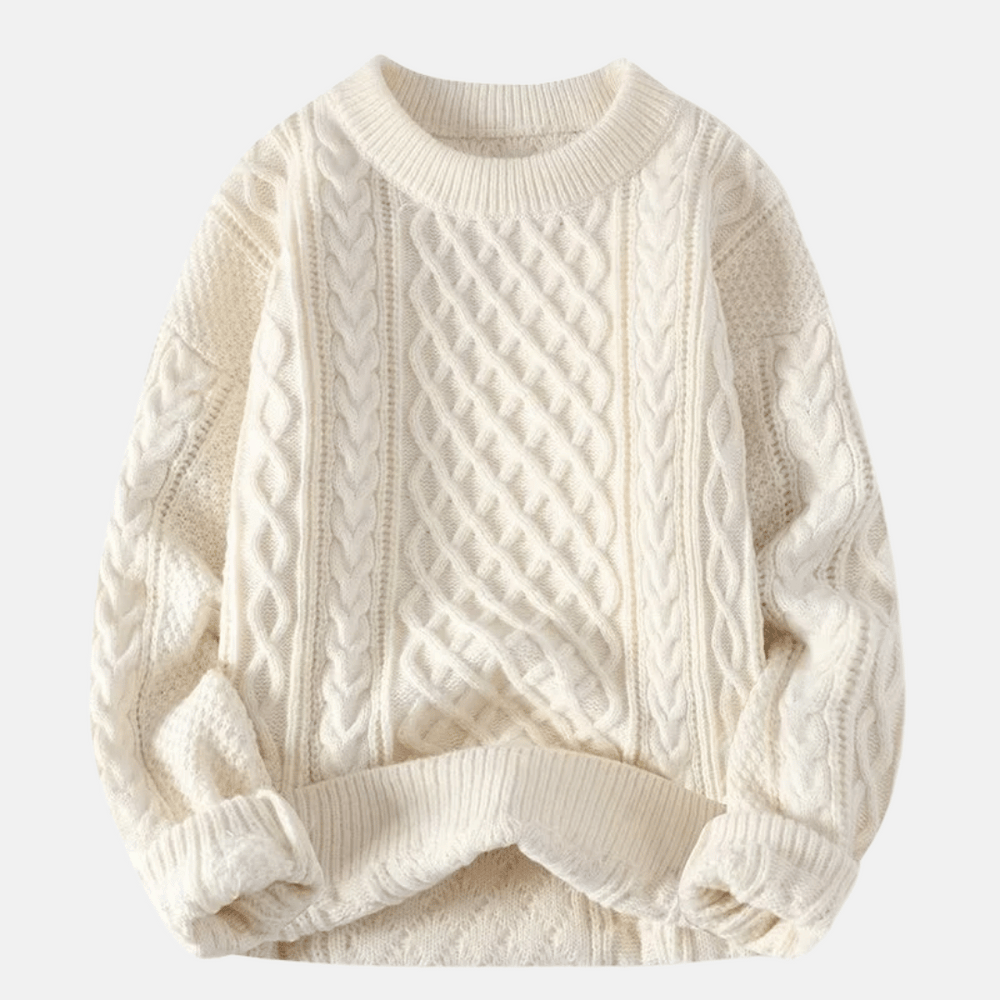 Finlay - Men's Solid Color Winter Sweater