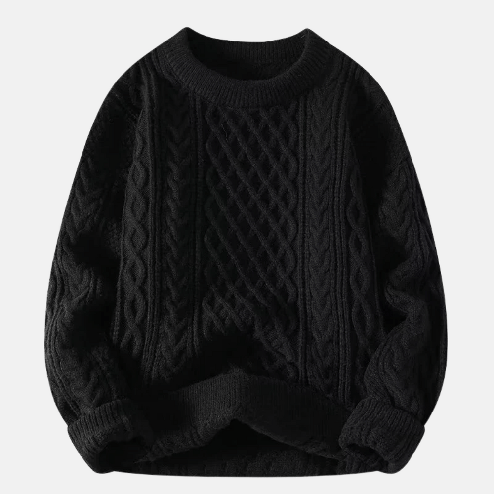 Finlay - Men's Solid Color Winter Sweater