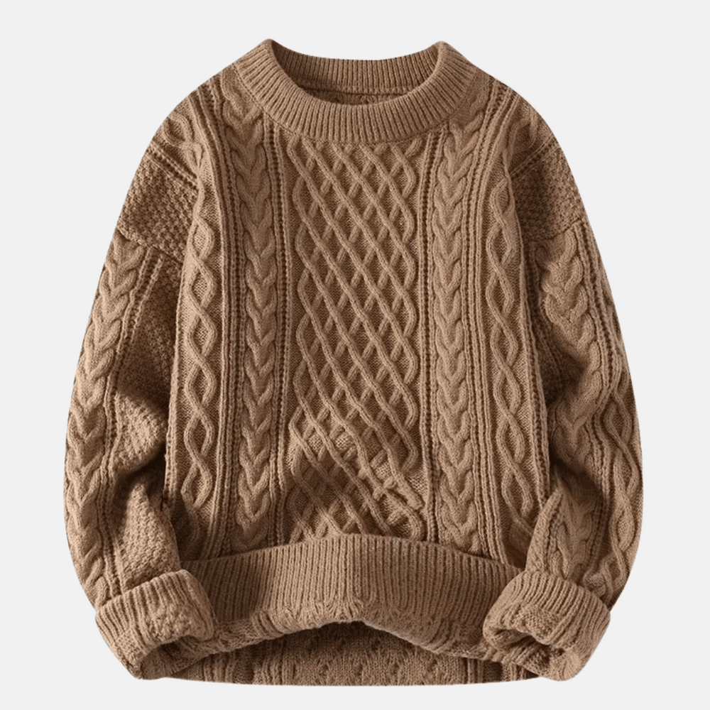 Finlay - Men's Solid Color Winter Sweater