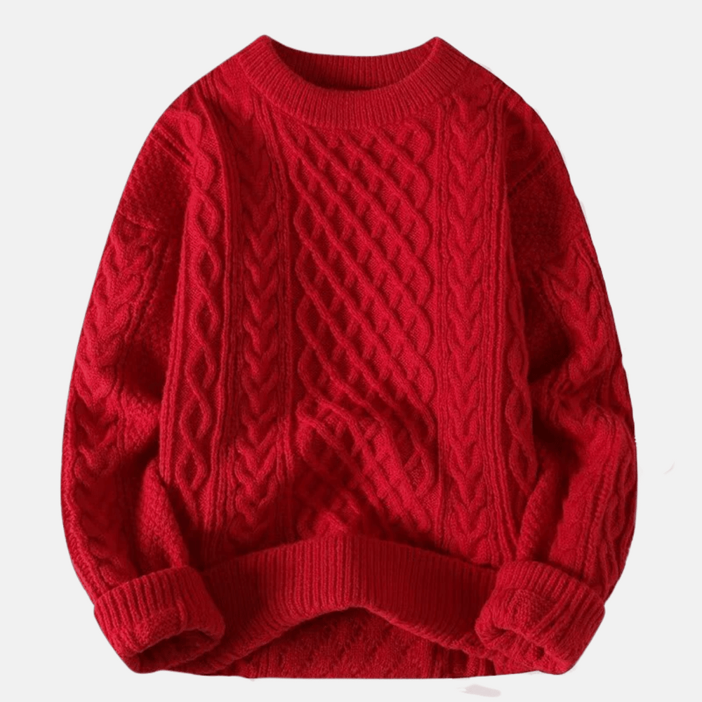 Finlay - Men's Solid Color Winter Sweater