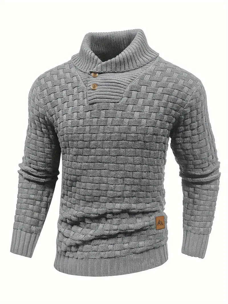 Fabien - Men's Fine-Knit Classic Sweater