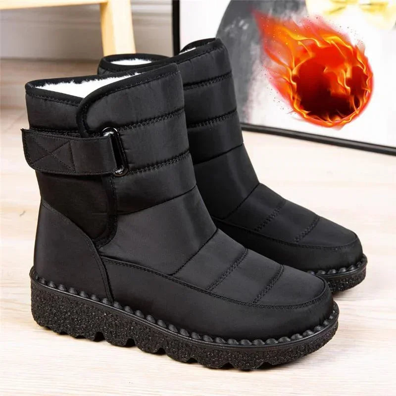 Lavinia - Women's Colorblock Waterproof Winter Boots