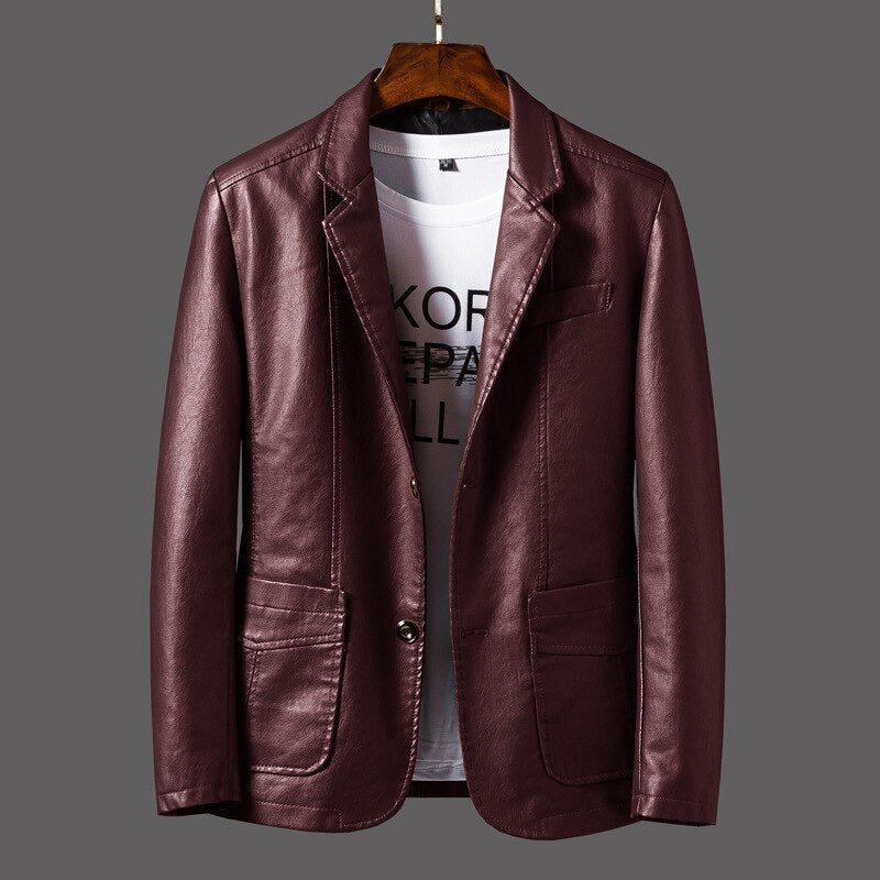 Abel - Men's Everyday Casual Leather Jacket