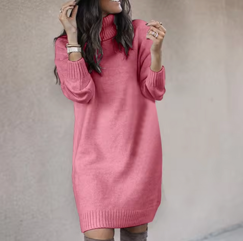 Primrose - Women's Loose-Fit Sweater Dress