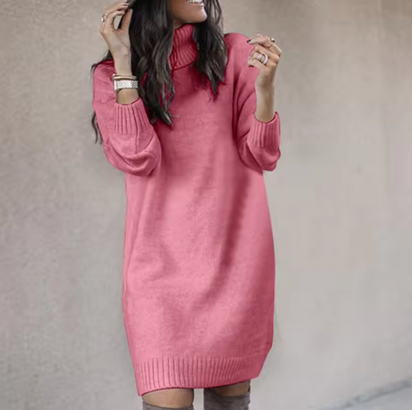 Primrose - Women's Loose-Fit Sweater Dress