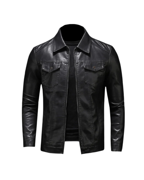 Armand - Men's Smart Tailored Leather Jacket