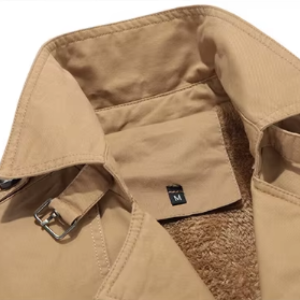 Atticus - Men's Padded Warm Trench Coat