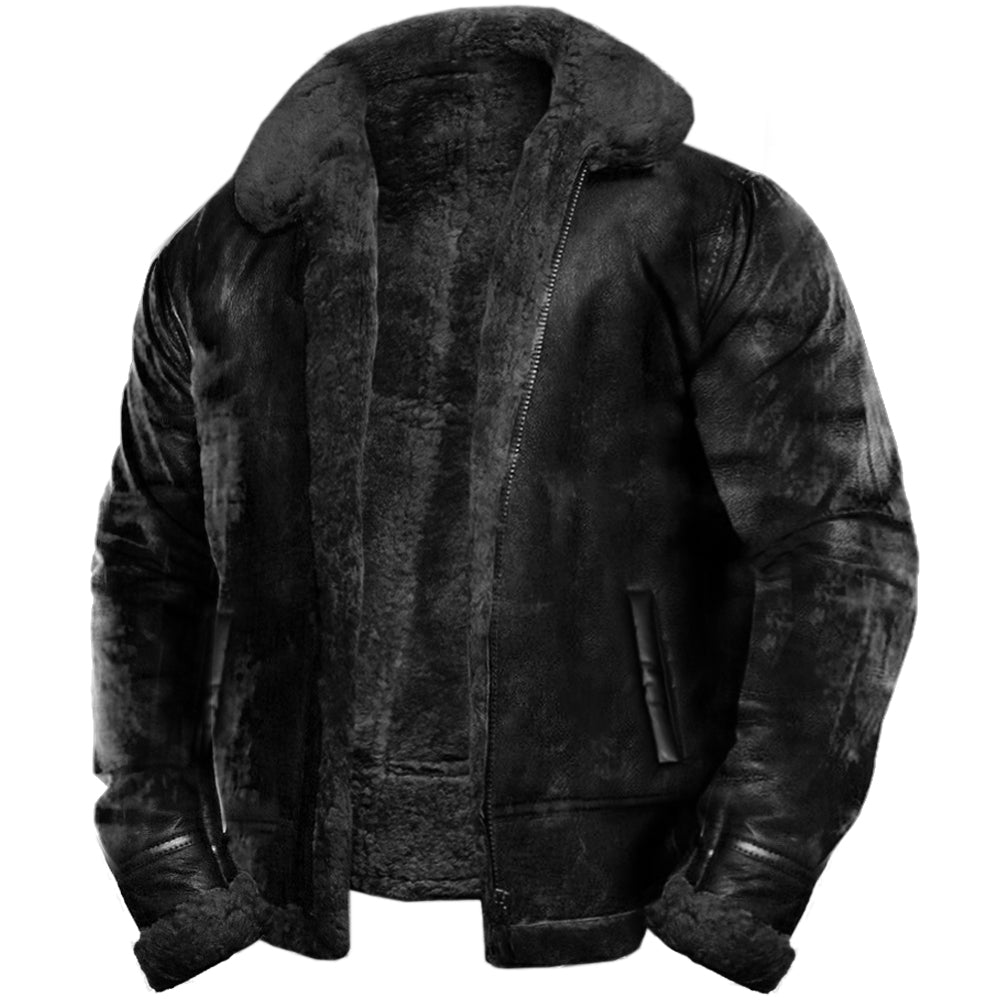 Arthur - Men's Rugged Outdoor Leather Jacket