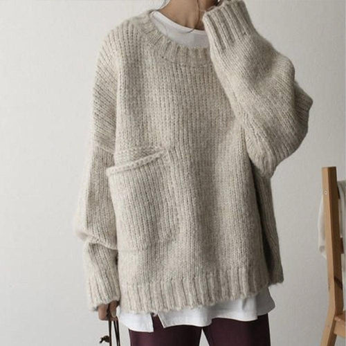 Isadora - Women's Cloud-Soft Chunky Knitted Sweater