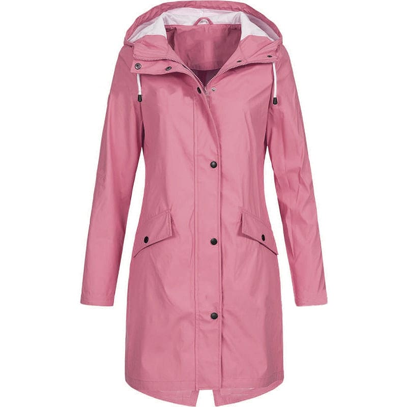 Dahlia - Women's Drawcord Hood Waterproof Jacket