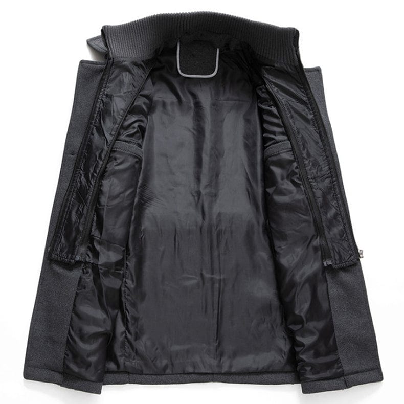 Bertram - Men's Layered Winter Trench Coat