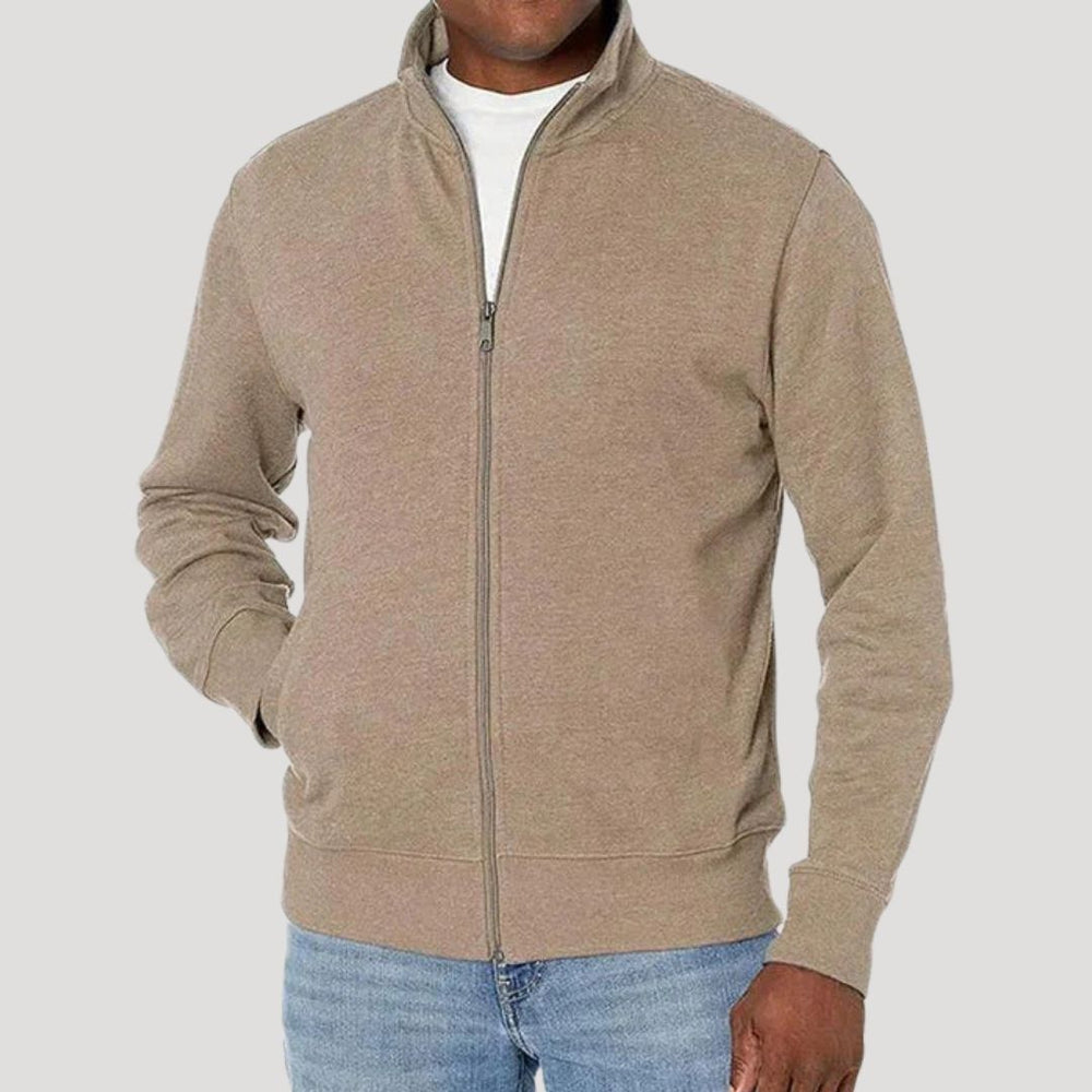 Florian - Men's Comfort Full-Zip Sweater