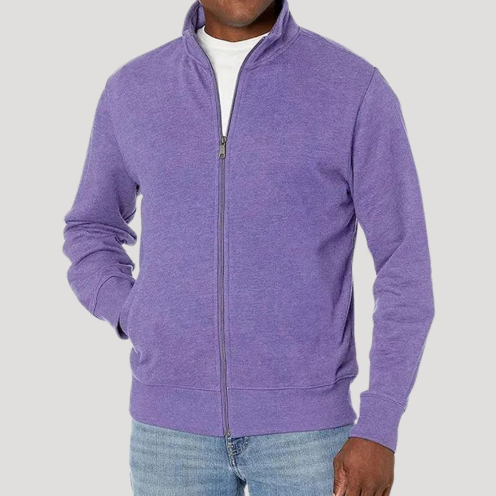 Florian - Men's Comfort Full-Zip Sweater
