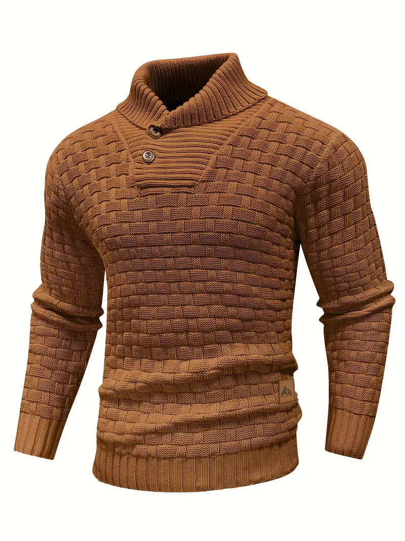 Fabien - Men's Fine-Knit Classic Sweater