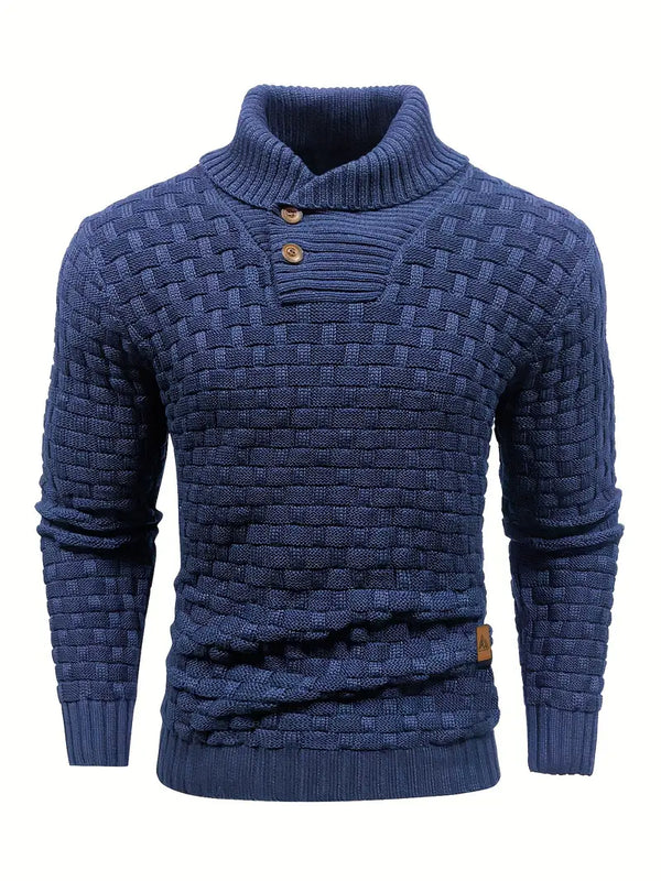 Fabien - Men's Fine-Knit Classic Sweater