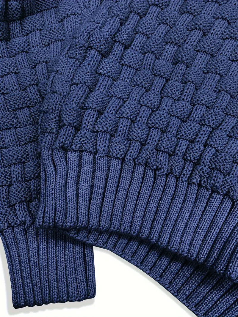Fabien - Men's Fine-Knit Classic Sweater