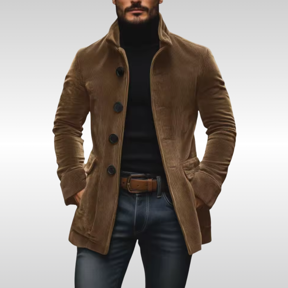 Bartholomew - Men's Timeless Corduroy Trucker Jacket