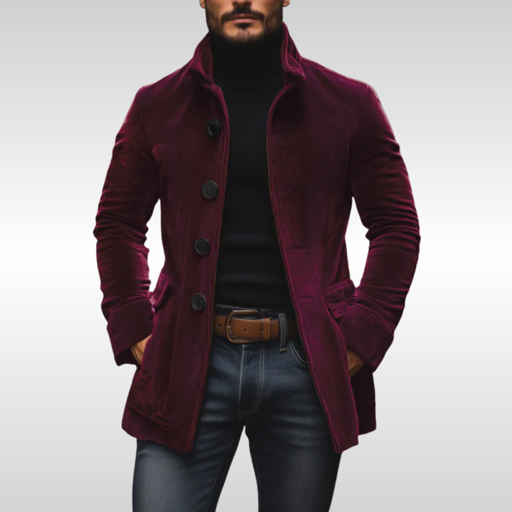 Bartholomew - Men's Timeless Corduroy Trucker Jacket