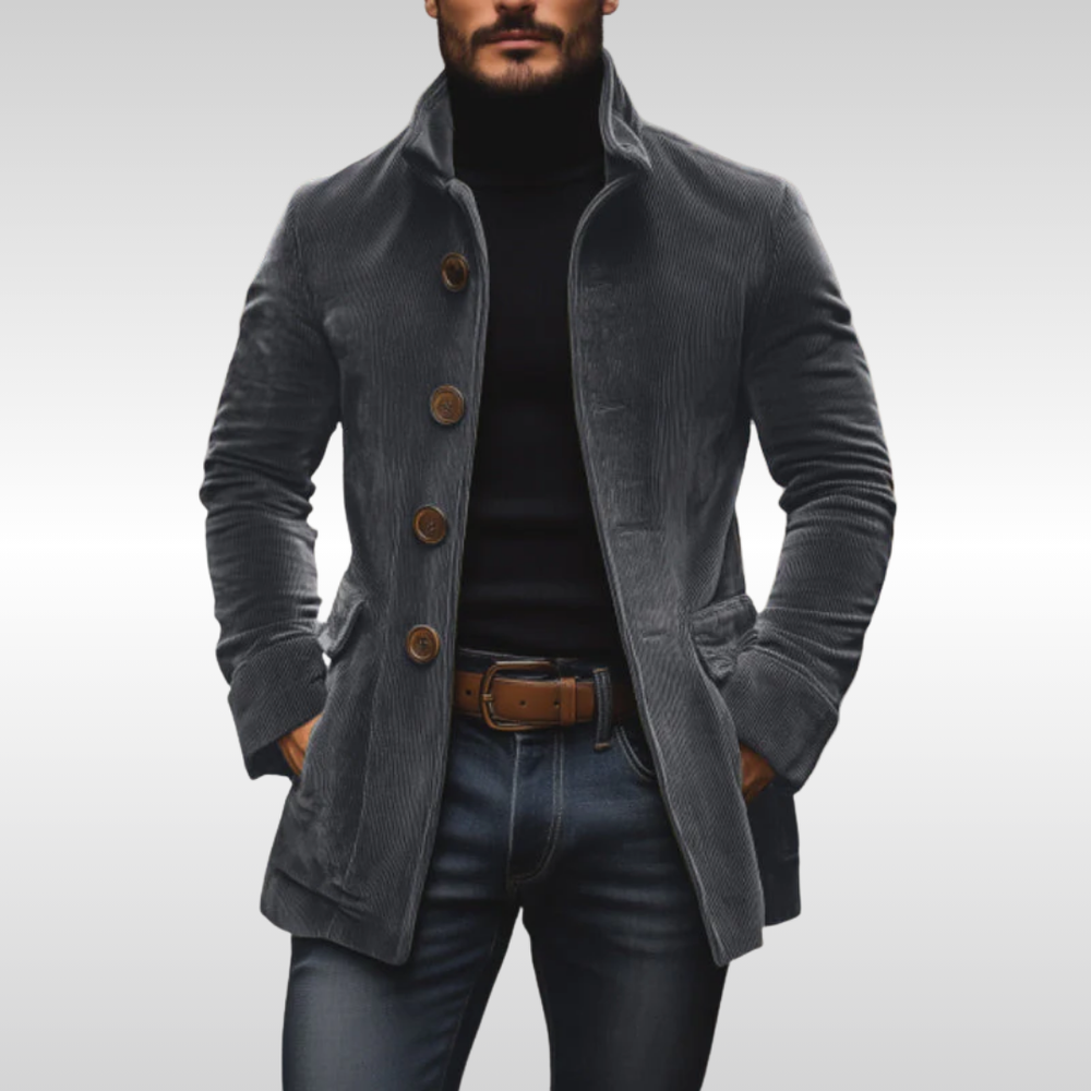 Bartholomew - Men's Timeless Corduroy Trucker Jacket
