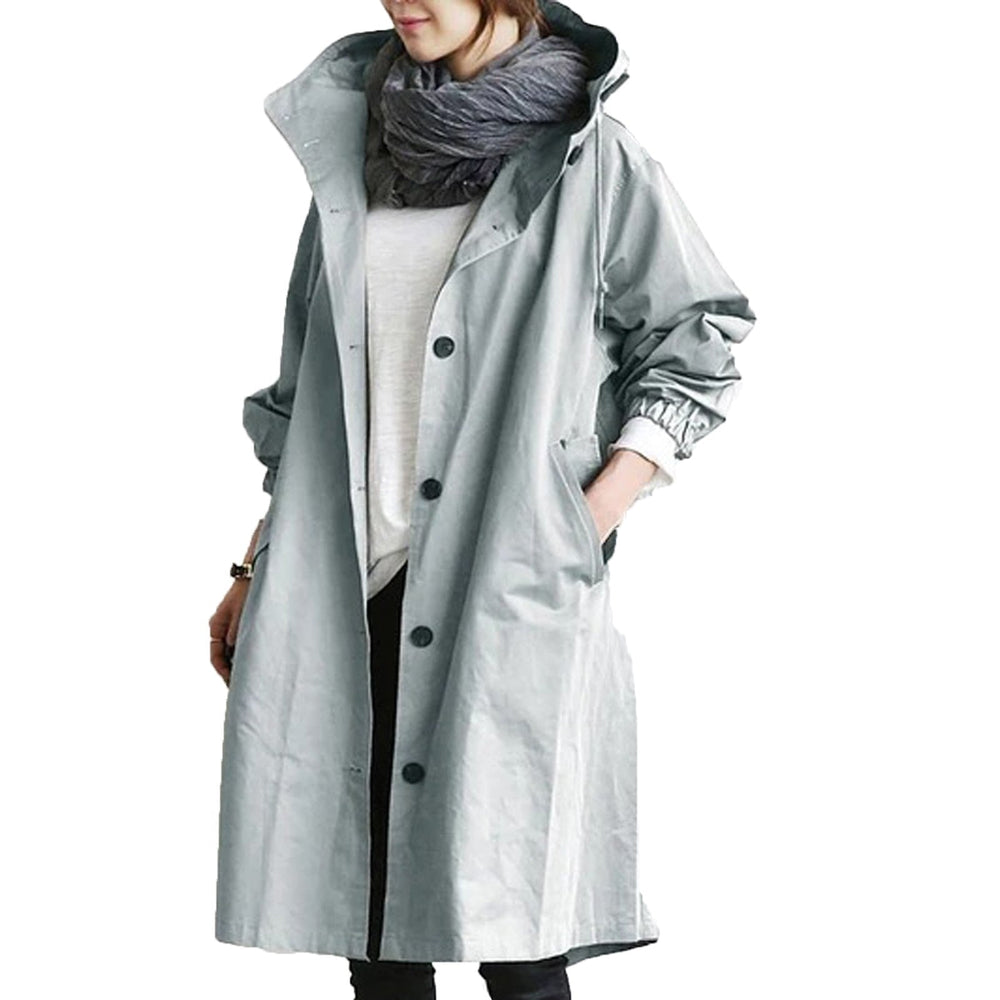 Cordelia - Women's Longline Waterproof Rain Jacket