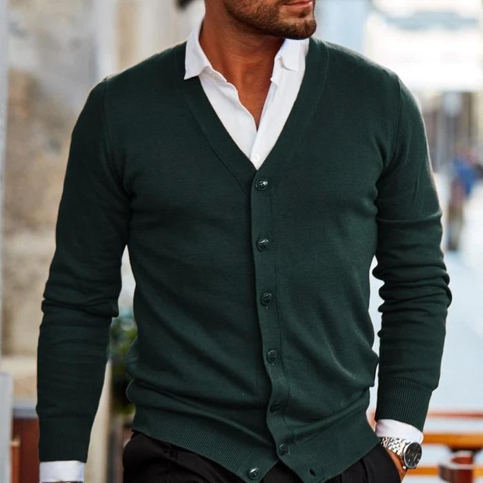 Alwin - Classic Autumn Cardigan
