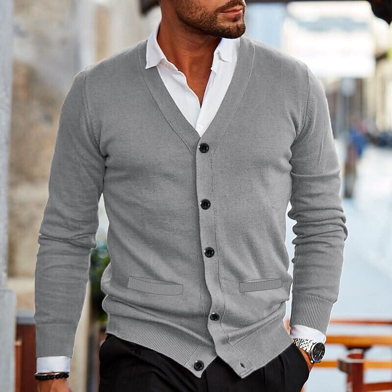 Alwin - Classic Autumn Cardigan