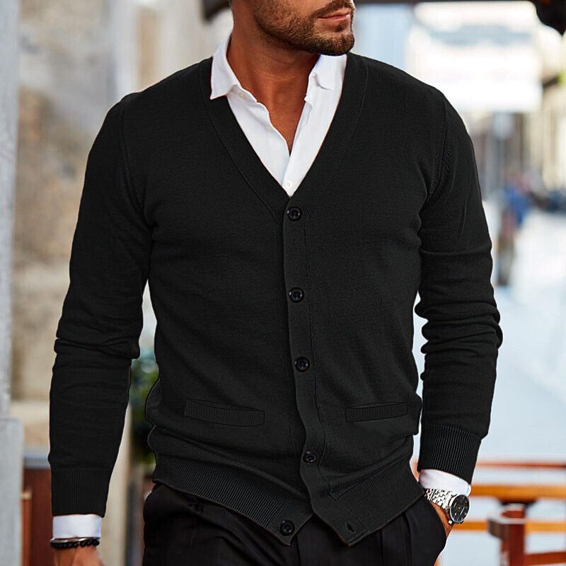 Alwin - Classic Autumn Cardigan