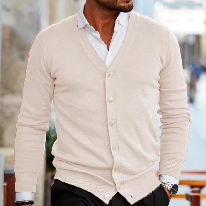 Alwin | Men's Cardigan Knitted Button Up