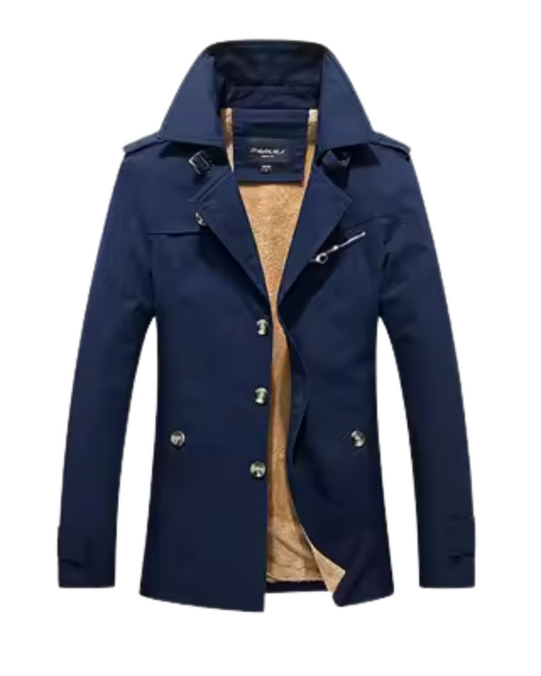Atticus | Men's Padded Trench Coat Overcoat