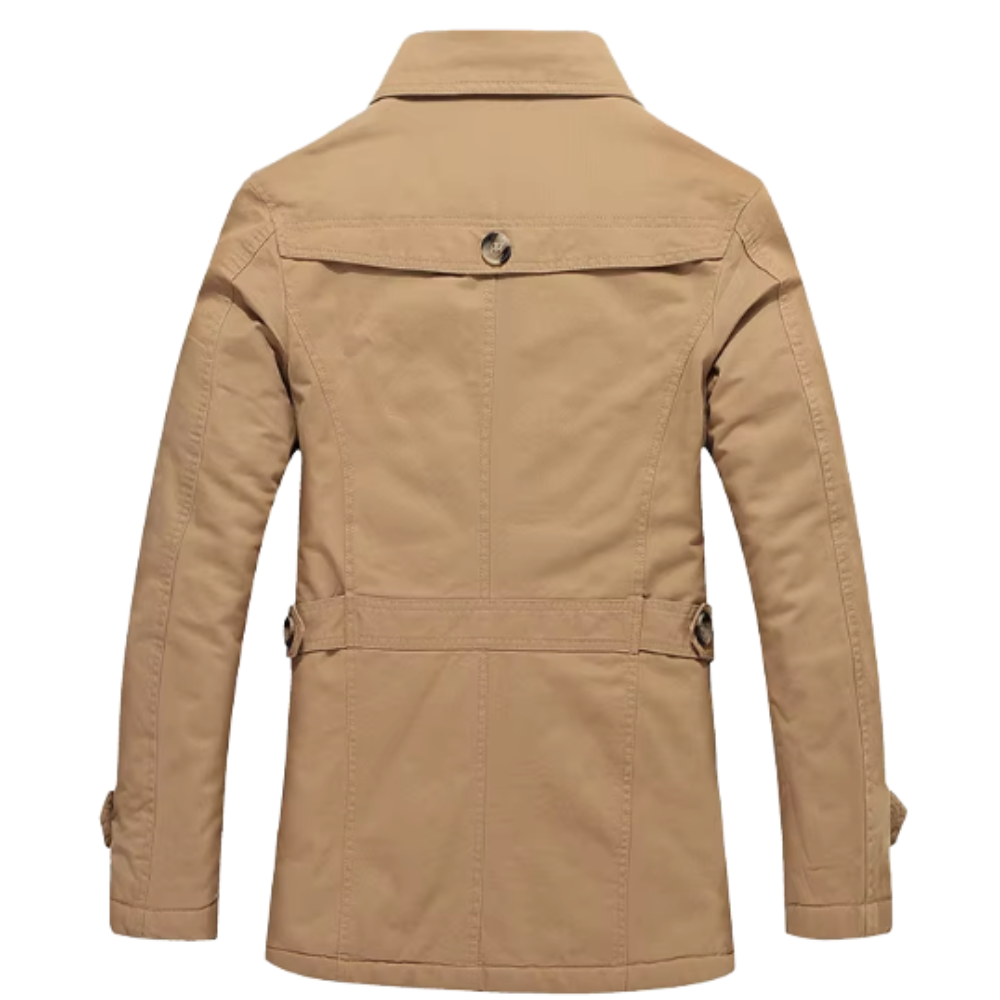 Atticus | Men's Padded Trench Coat Overcoat