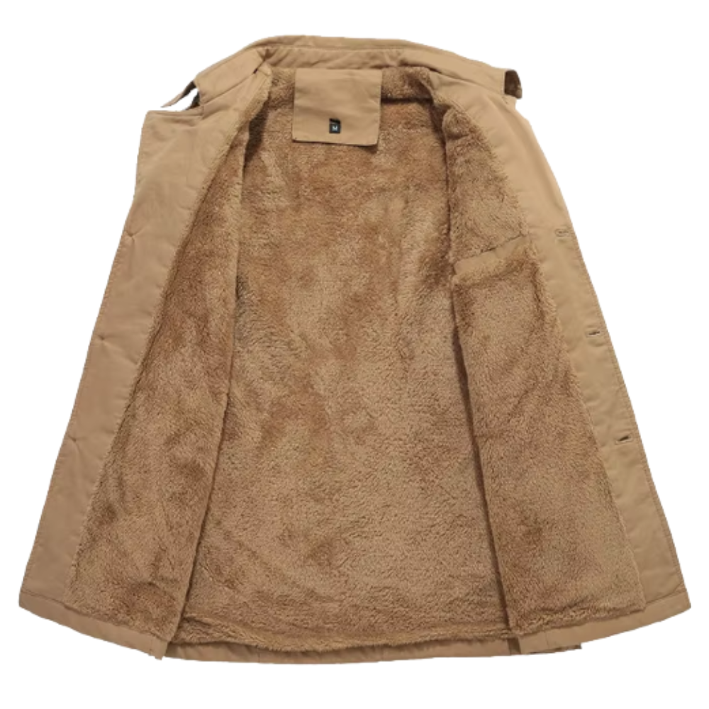 Atticus | Men's Padded Trench Coat Overcoat