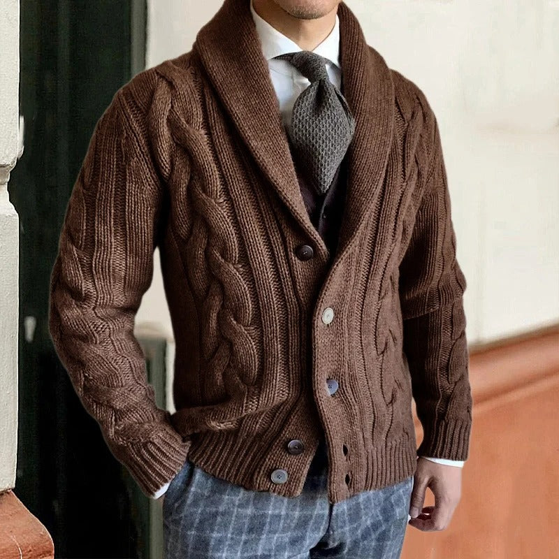 Baptiste | Men's Knitted Cardigan Button Up
