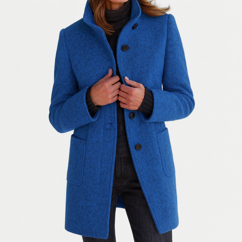 Belle | Women's Belted Long Trench Coat Classic Longline