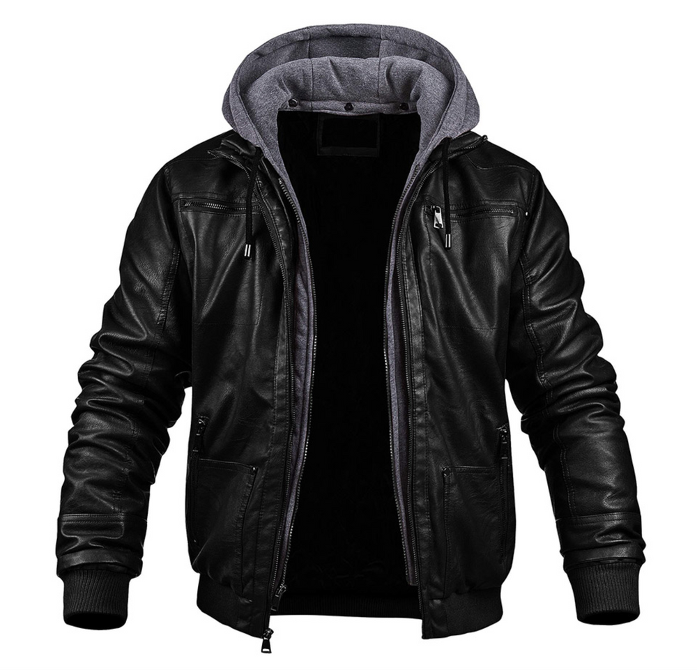 Anders - Men's Premium Lined Winter Leather Jacket