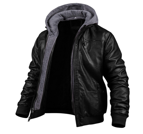 Anders - Men's Premium Lined Winter Leather Jacket