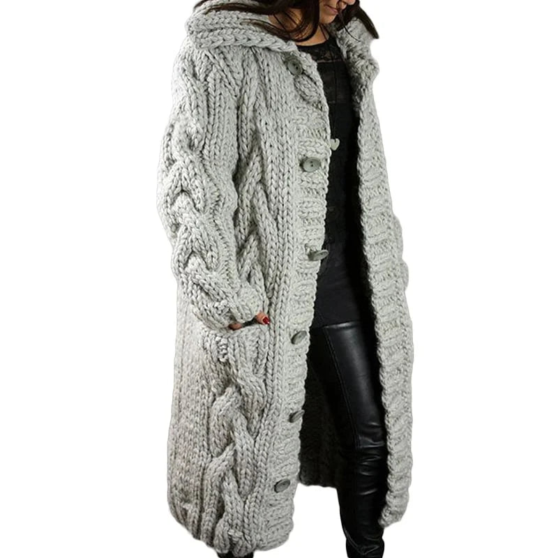 Blythe | Women's Wool Trench Coat Long Longline