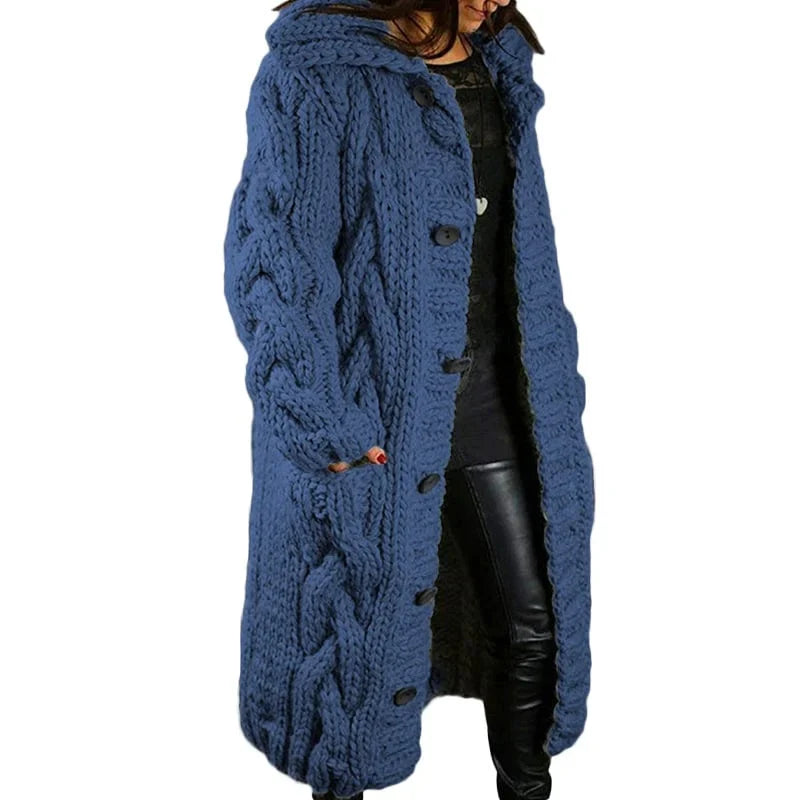 Blythe | Women's Wool Trench Coat Long Longline