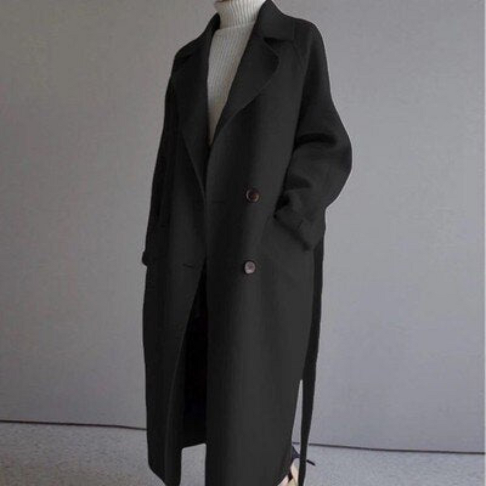 Bridget | Women's Longline Belted Trench Coat Long Classic
