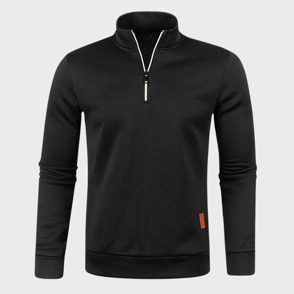 Gideon - Men's Soft Full-Zip Sweater