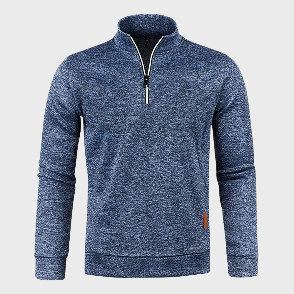 Gideon - Men's Soft Full-Zip Sweater
