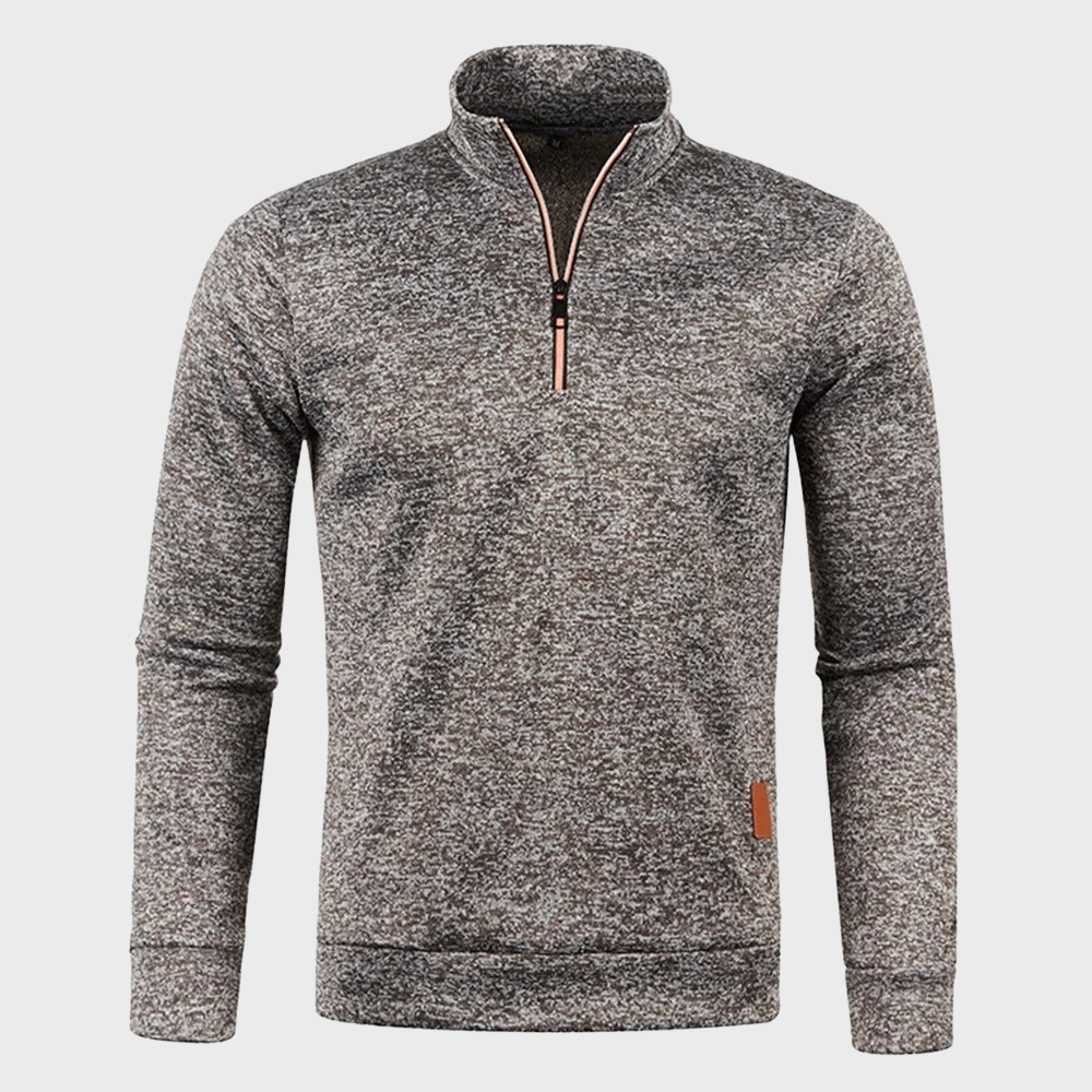 Gideon - Men's Soft Full-Zip Sweater
