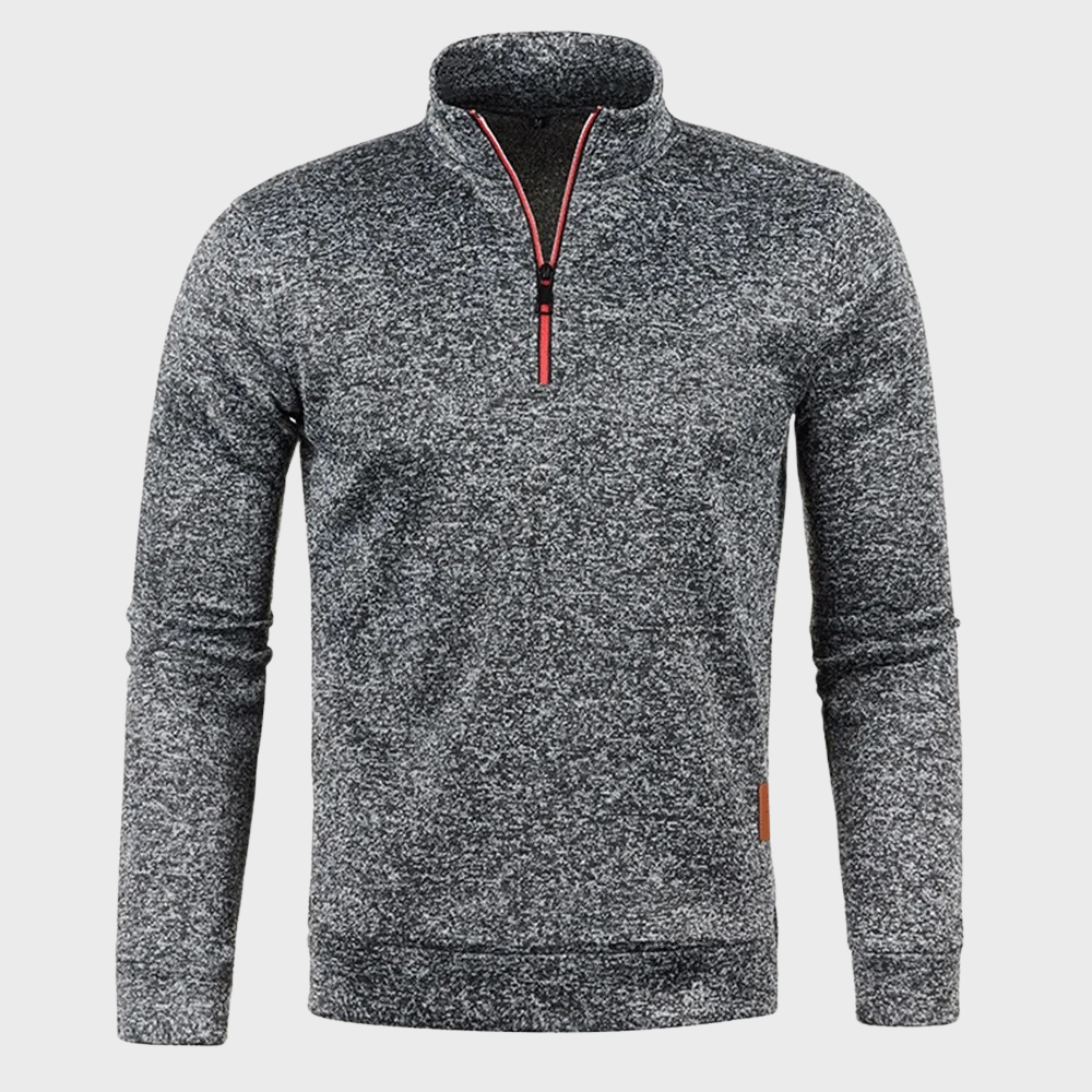 Gideon - Men's Soft Full-Zip Sweater