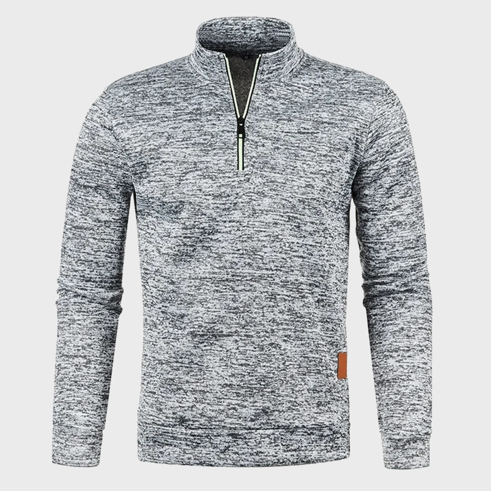 Gideon - Men's Soft Full-Zip Sweater