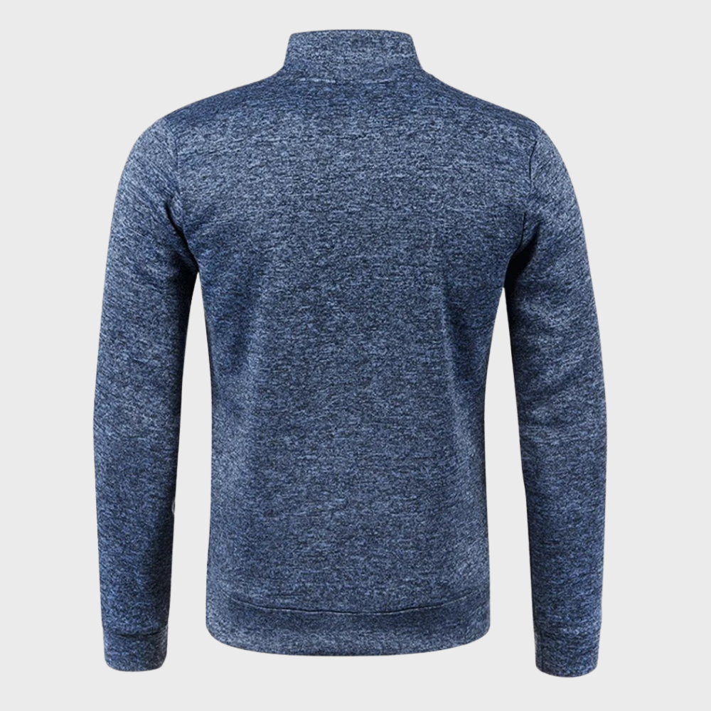 Gideon - Men's Soft Full-Zip Sweater