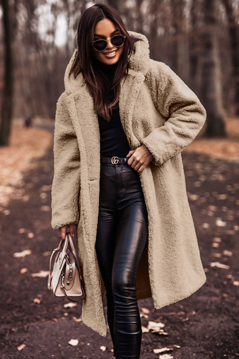 Calista | Women's Hooded Winter Trench Coat Warm Long