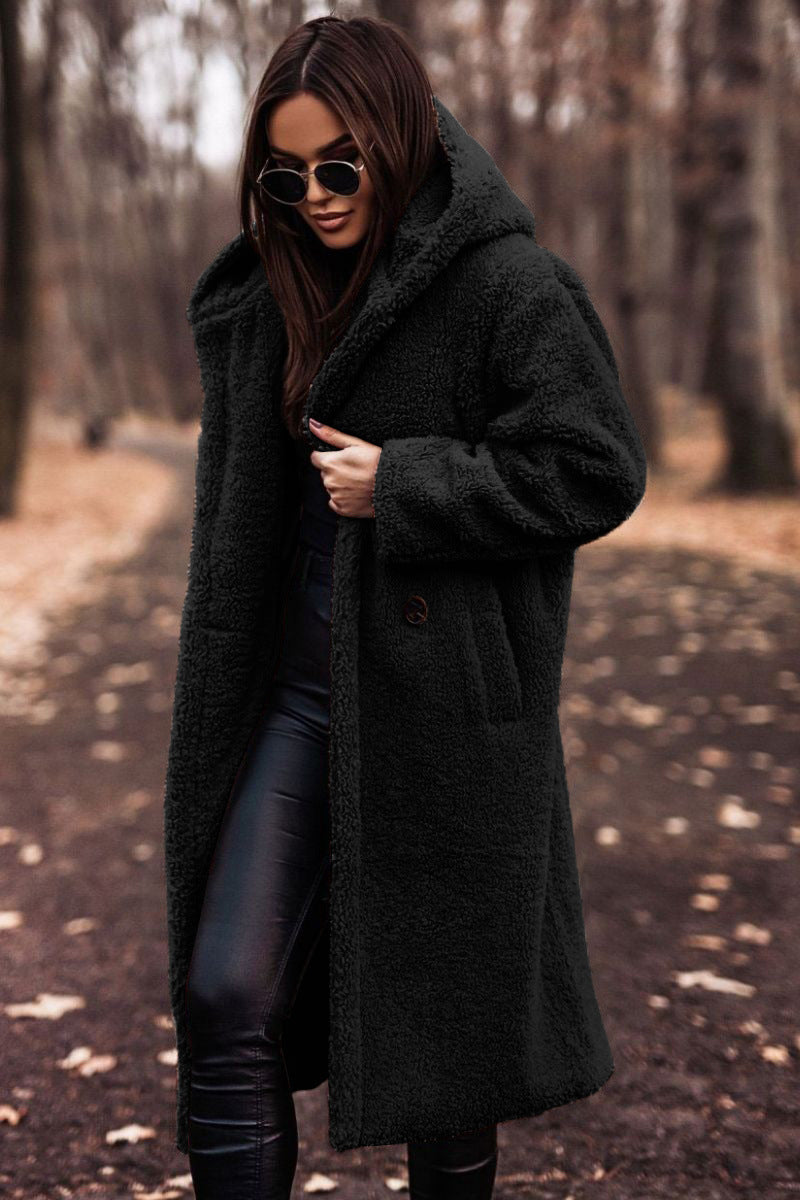 Calista | Women's Hooded Winter Trench Coat Warm Long